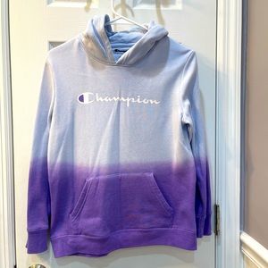 GIRLS OMBRÉ CHAMPION HOODIE